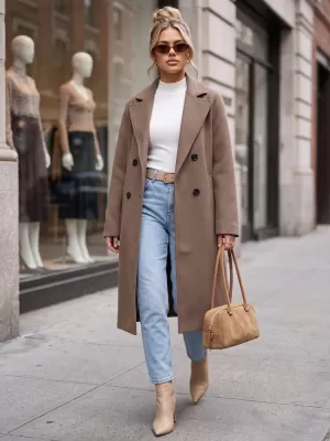 Női kabát DSTREET NY0790 FANGO