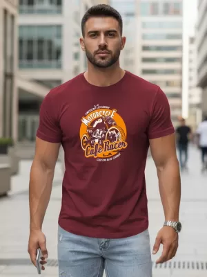 Férfi póló DSTREET NX5095R-BU BURGUNDIA