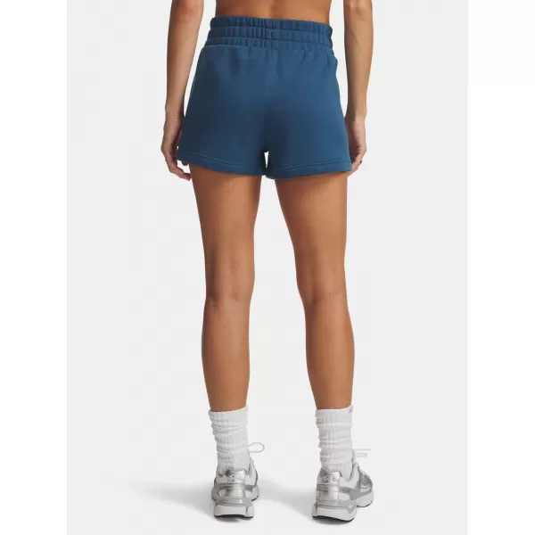  Női rövidnadrág UNDER ARMOUR ICON FLC NOV SHORT 6010982-498 KÉK 
