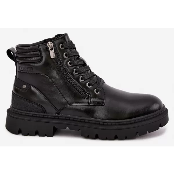  Férfi bokacsizma BIG STAR SHOES UU174242 FEKETE 