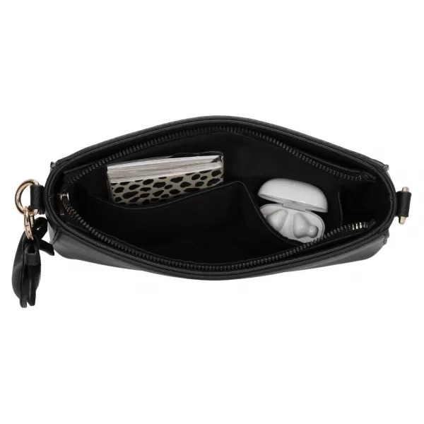  Kézitáska CHARM LONDON Cambridge W01060 Black FEKETE 