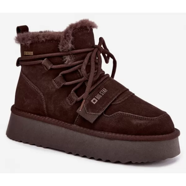  Női hóemberek BIG STAR SHOES UU274316 BARNA/BÉZS ÁRNYÉKOK 