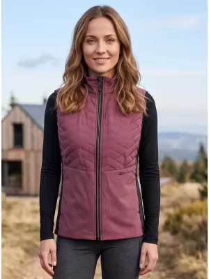 Női könnyű mellény ALPINE PRO BERFA 3 SZŐLŐNEKTÁR
