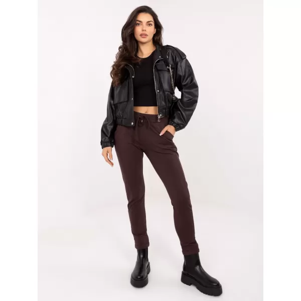  Női melegítőnadrág BASIC FEEL GOOD RV-DR-3589.05X SÖTÉTBARNA 