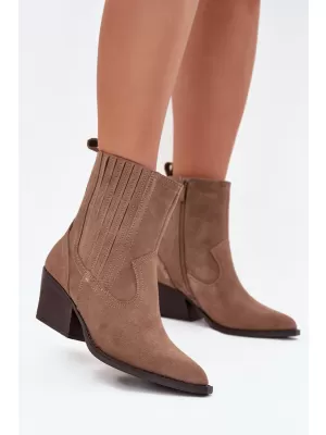 Női bokacsizma BOTO NC1339K/6350 KHAKI