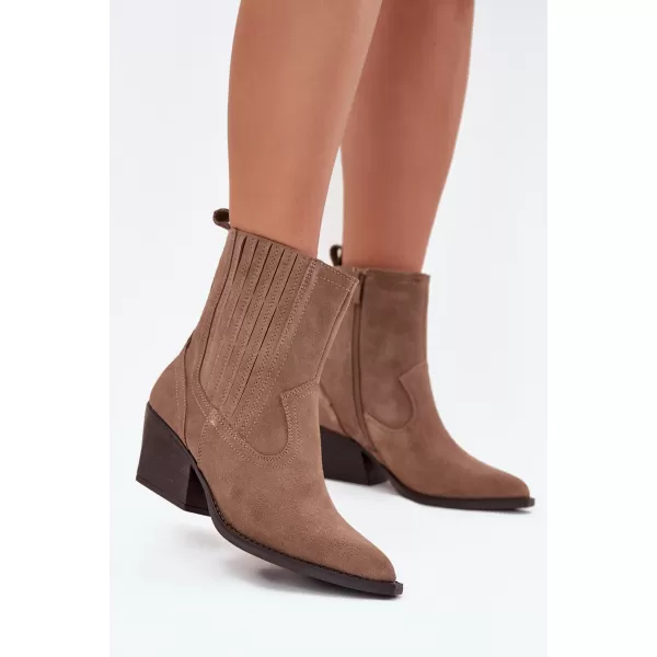  Női bokacsizma BOTO NC1339K/6350 KHAKI 