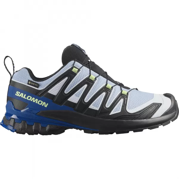  Férfi cipők SALOMON XA PRO 3D V9 GORE-TEX STORM L45486500 FEKETE/BRUNNERA KÉK/SZÖRFÖZHET AZ INTERNETEN 