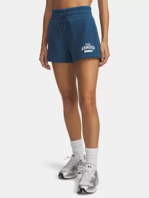 Női rövidnadrág UNDER ARMOUR ICON FLC NOV SHORT 6010982-498 KÉK