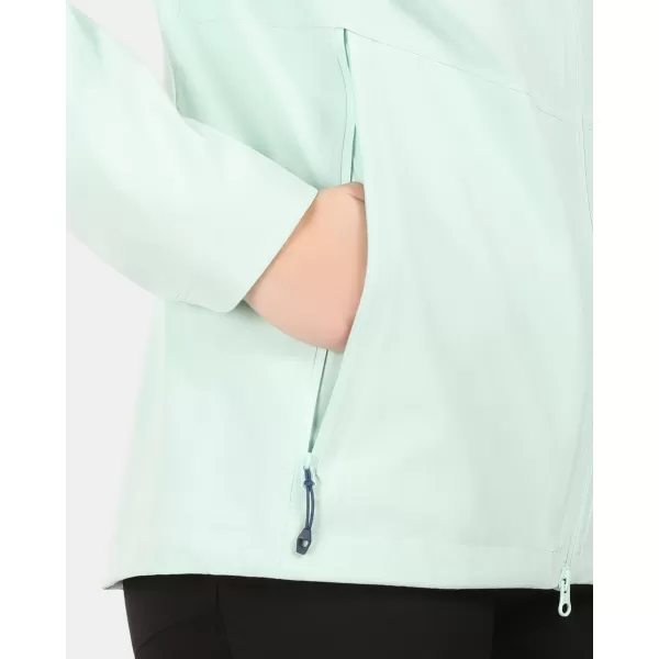  Női hardshell kabát KILPI HURRICANE-W 1L0103KI MENTA 