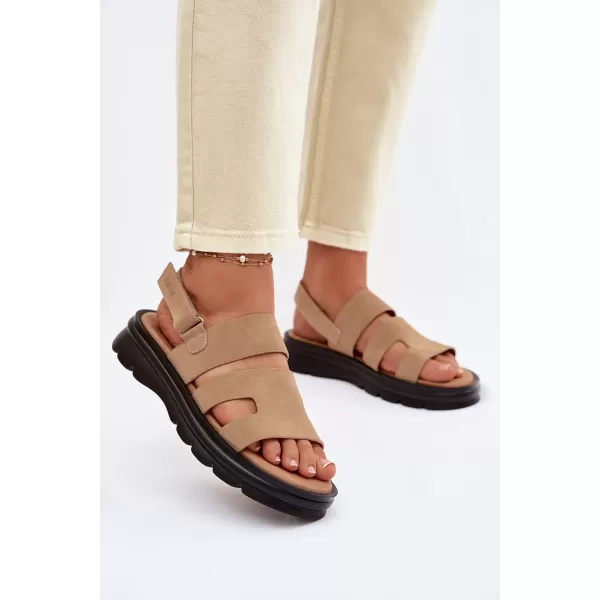  Női szandál BIG STAR SHOES TT274482 BÉZS 