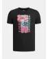 Fiú póló UNDER ARMOUR B LOGO WM COLLAGE SS 6009271-001 FEKETE