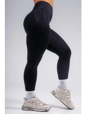 Magas derekú extra push-up leggings NEBBIA PRIMAL 850 FEKETE