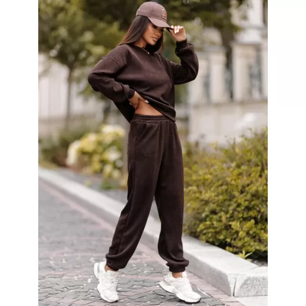  Női szett DSTREET AY1215 BARNA 