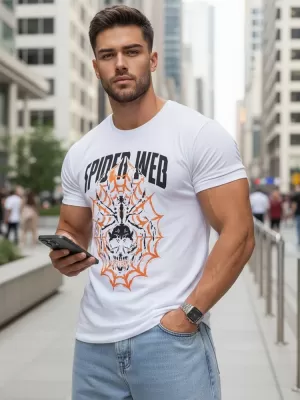 Férfi póló DSTREET RX5263 FEHÉR