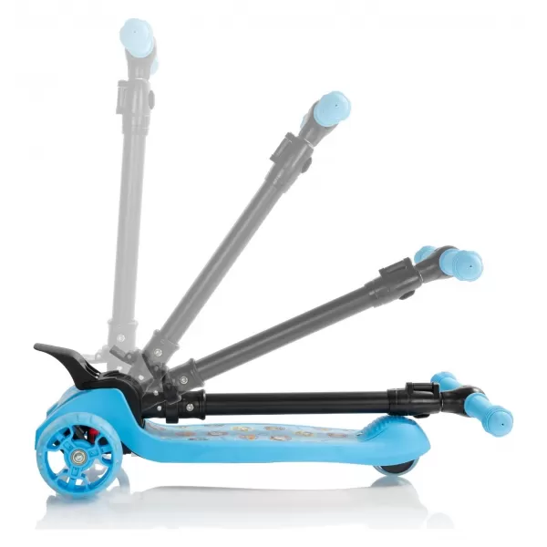  Gyermek bőrönd HEYS TURBO TOTS SCOOTER 16426 MANCS JÁRŐR KÉK 