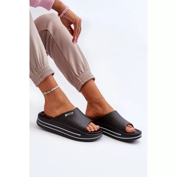  Női papucs BIG STAR SHOES NN274A037 FEKETE 