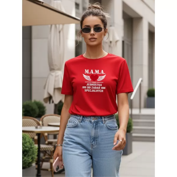 Női póló DSTREET NX5026RY-RD PIROS 
