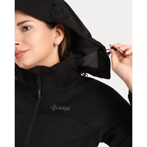  Női softshell kabát KILPI ONTAVIA-W 1L0113KI FEKETE 