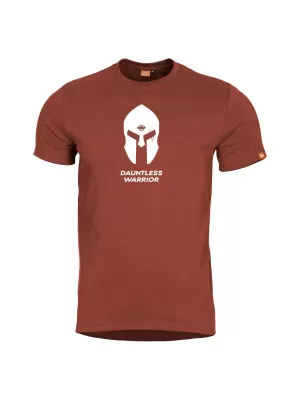 Férfi póló PENTAGON AGERON SPARTAN HELMET K09012-SH-74 BARNA VÖRÖS