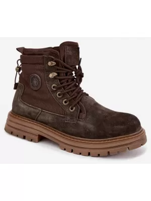 Férfi cipők BIG STAR SHOES UU174254 BARNA/BÉZS ÁRNYÉKOK