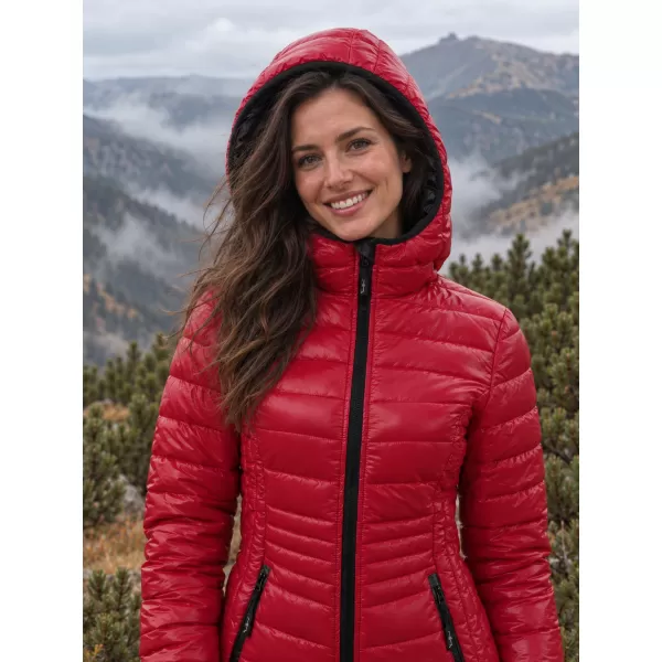  Női kabát MALFINI EVEREST 551 PIROS KÉPLET 