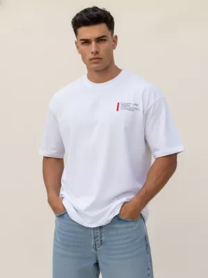 Férfi póló DSTREET RX5302 FEHÉR