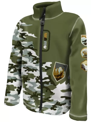 Gyermek pulóver WAMU MASKÁČ KHAKI