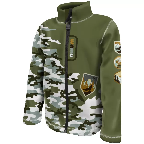  Gyermek pulóver WAMU MASKÁČ KHAKI 