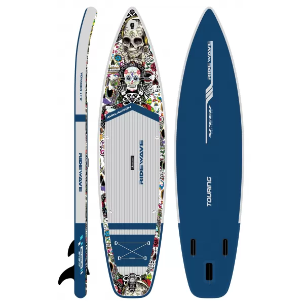  Eveződeszka RIDEWAVE NEW VOYAGER 11'6'' TOURING SÖTÉTKÉK 