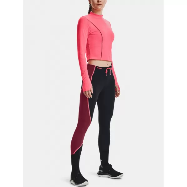  Női póló UNDER ARMOUR UA RUN ANYWHERE LASER LS 1365641-819 RÓZSASZÍN 