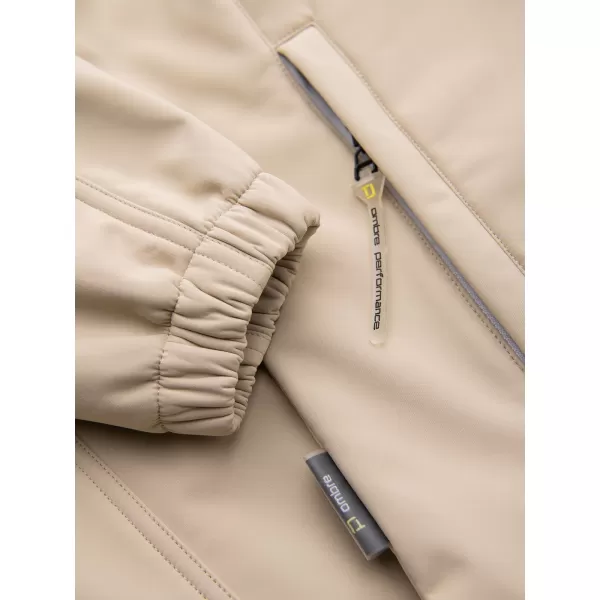  Férfi softshell kabát OMBRE C581 HOMOK 