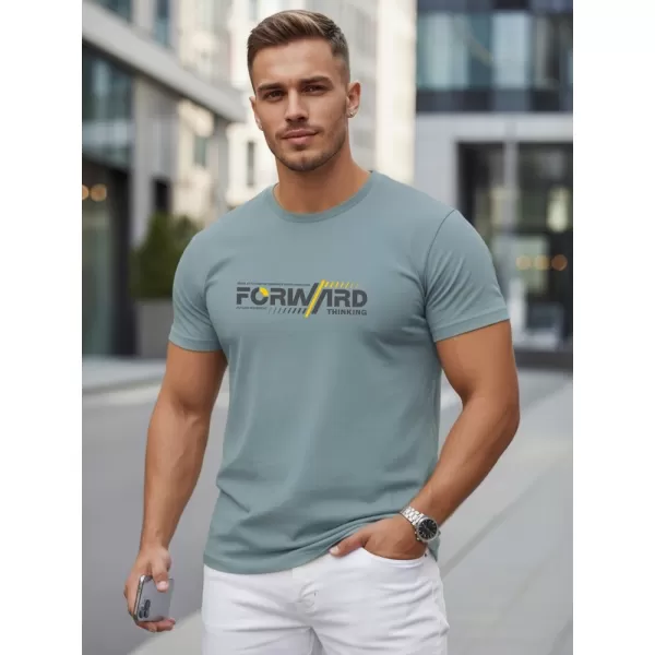  Férfi póló DSTREET NX0145R-SB KÉK 