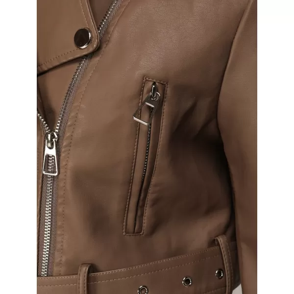  Női kabát DSTREET TY5673 BARNA 