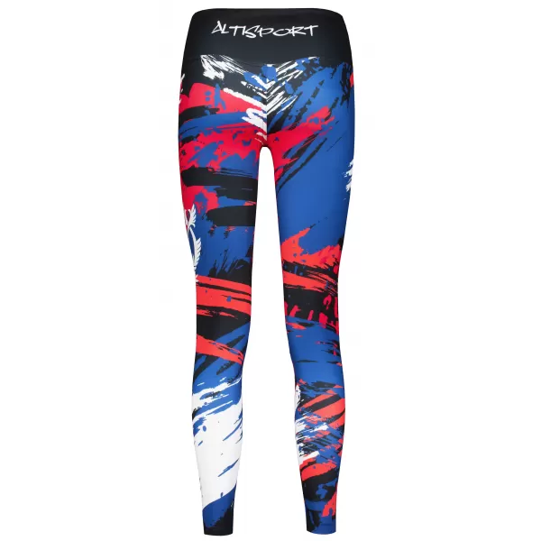  Női prémium hosszú funkcionális leggings (új méretek) ALTISPORT VOJ/ALW036LEG05 CSEH 