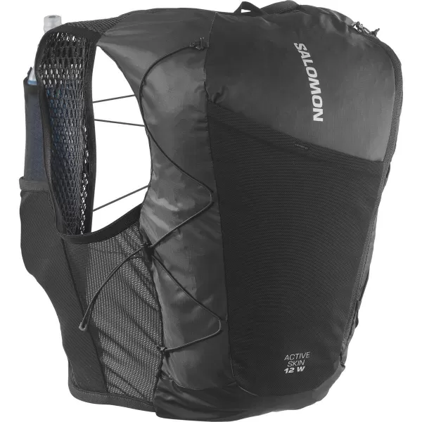  Női hátizsák SALOMON ACTIVE SKIN 12 LC2178600 FEKETE/FÉM 
