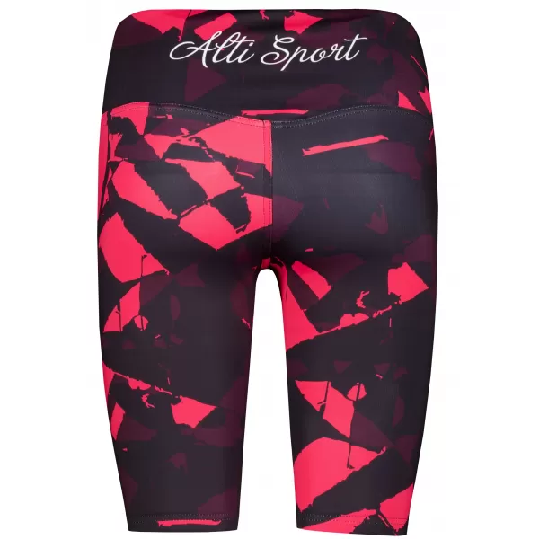  Női prémium térdig érő leggings (új méretek) ALTISPORT VOJ/ALW080LEG06 BORVÖRÖS 
