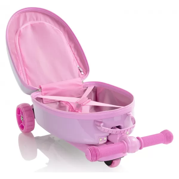  Gyermek bőrönd HEYS TURBO TOTS SCOOTER 16427 MANCS JÁRŐR RÓZSASZÍN 