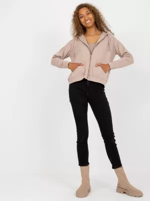 Női pulóver BASIC FEEL GOOD B-002.65 SÖTÉT BÉZS