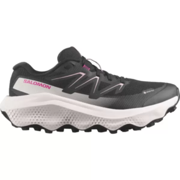  Női cipők SALOMON ULTRA FLOW 2 GORE-TEX L49299500 FEKETE/HAJNALRÓZSASZÍN/VANÍLIA JÉG 