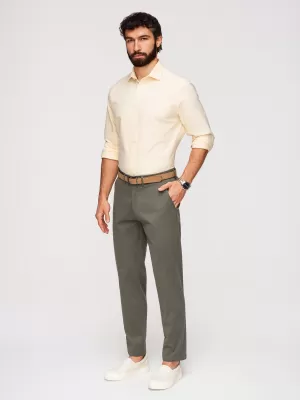 Férfi nadrág OMBRE OM-PACP-0293 KHAKI