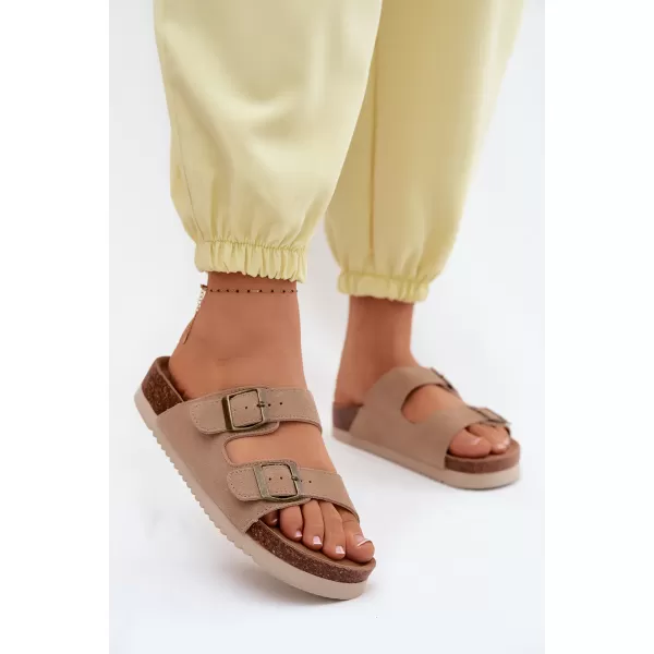  Női papucs BOTO 2832 KHAKI 