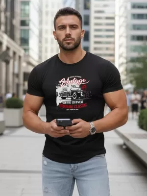 Férfi póló DSTREET NX5082R FEKETE