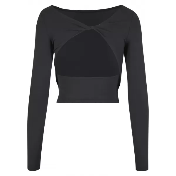  Női póló URBAN CLASSICS TB7721 FEKETE 