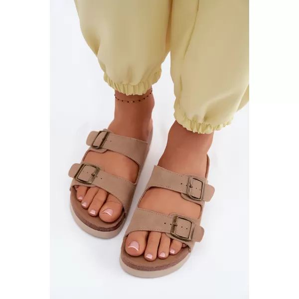  Női papucs BOTO 2832 KHAKI 