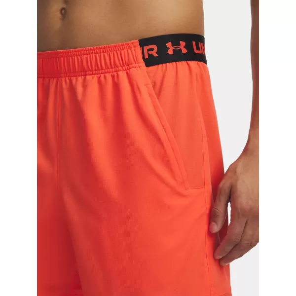  Férfi rövidnadrág UNDER ARMOUR VANISH WOVEN 6IN SHORTS 1373718-690 PIROS 