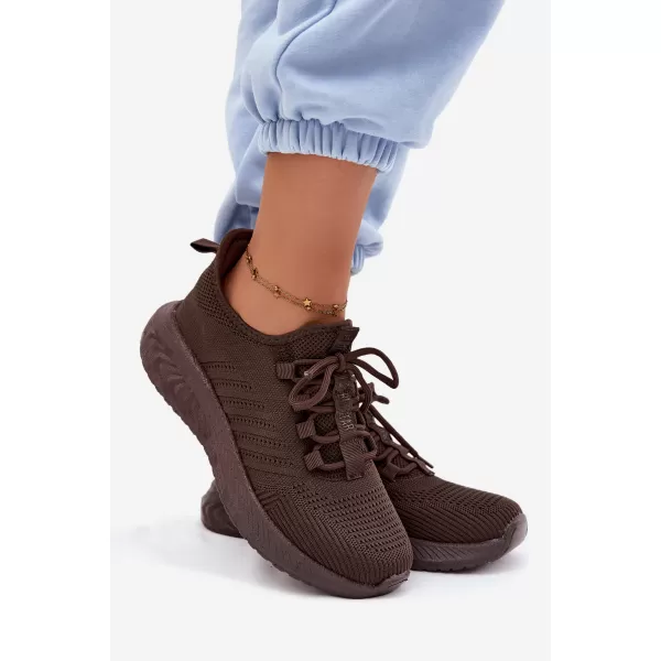  Női tornacipő BIG STAR SHOES UU274055 BARNA/BÉZS 
