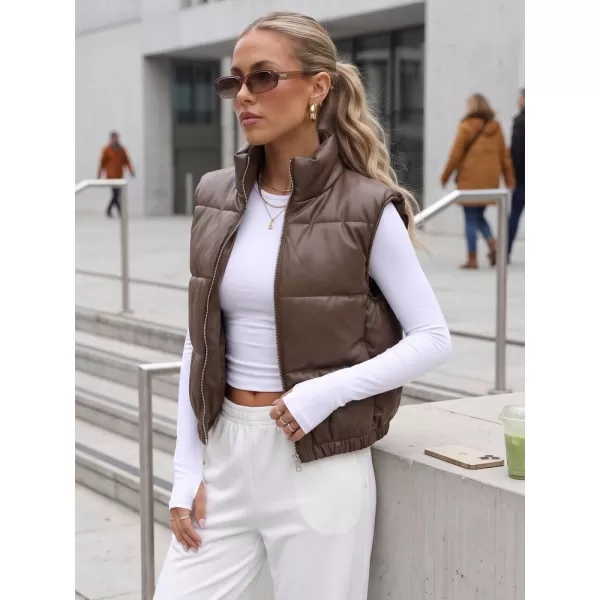  Női mellény DSTREET TY5732 BARNA 