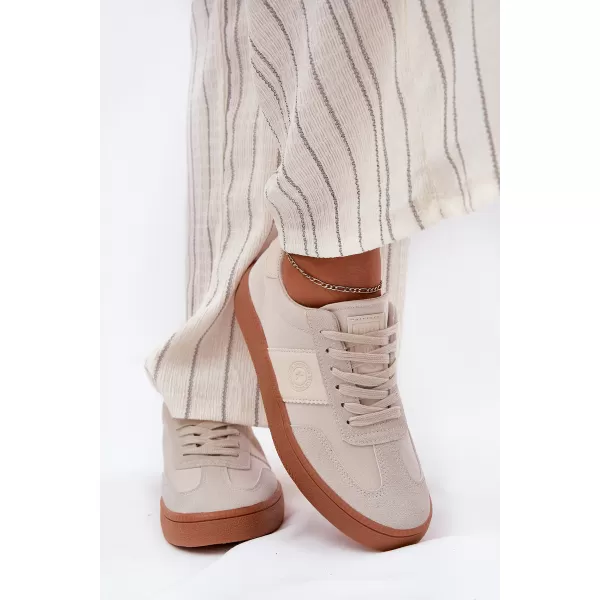  Női tornacipő BIG STAR SHOES RR274806 BÉZS 