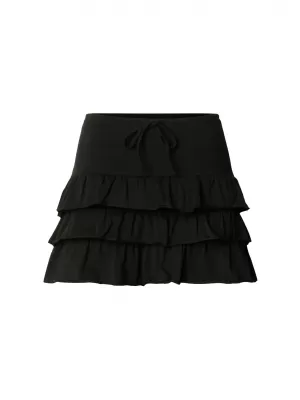 Női szoknya URBAN CLASSICS TB7506-00007 FEKETE