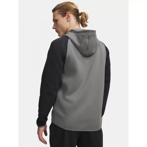  Férfi pulóver UNDER ARMOUR UNSTOPPABLE FLC FZ HD EU 1389352-709 ZÖLD 